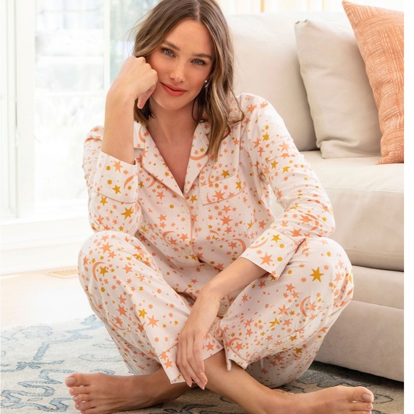 Plus size NWT Print fresh 100 organic cotton pajamas Intimates Sleepwear